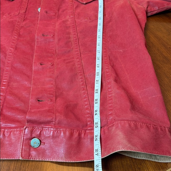 Robin’s Jean Red Denim Jacket | Real American Jeans USA | Men’s Designer Jacket - Picture 7 of 12
